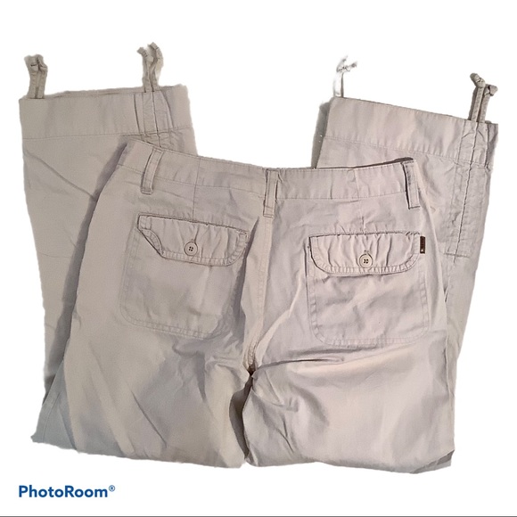 Old Navy Khaki Capri/Long Pants. - Picture 5 of 6